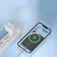 Power Bank Aspor A381 Magnetic Wireless 5000mAh (Type-C/20W)- фіолетовий (900155)