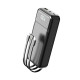 Power Bank Aspor A316 Fast Charge 20000mAh (USB-C/USB/Type-C/Lightning/22.5W)- чорний (900146)