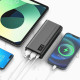 Power Bank Aspor A336 Fast Charge 20000mAh (2USB/Type-C/Micro/22.5W)- чорний (900183)