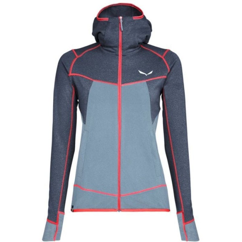 Фліс ж Salewa PUEZ HYBRID PL W FZ 27389 8207 - 44/38 (M) - бірюзовий