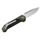 Нож Microtech L.U.D.T. S/E Gen III,  stonewash клинок, рукоять OD Green