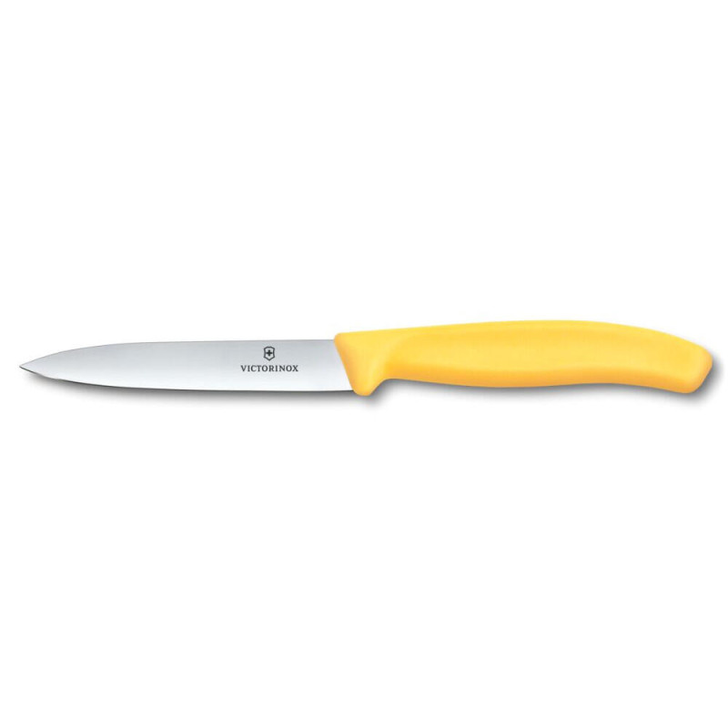 Нож кухонный Victorinox SwissClassic,10 см, желтый