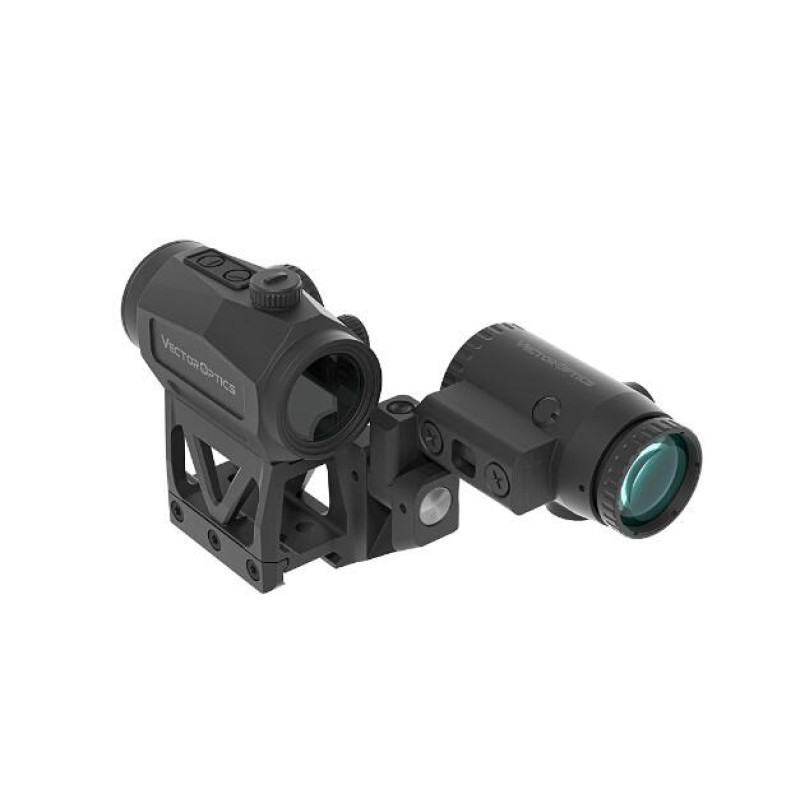 Комплект Vector Optics Scrapper 1x29 MRT + увеличитель Paragon 3x18 с интегрированным креплением