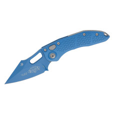 Нож Microtech Stitch S/E Standard Cerakote blue bead blast hardware