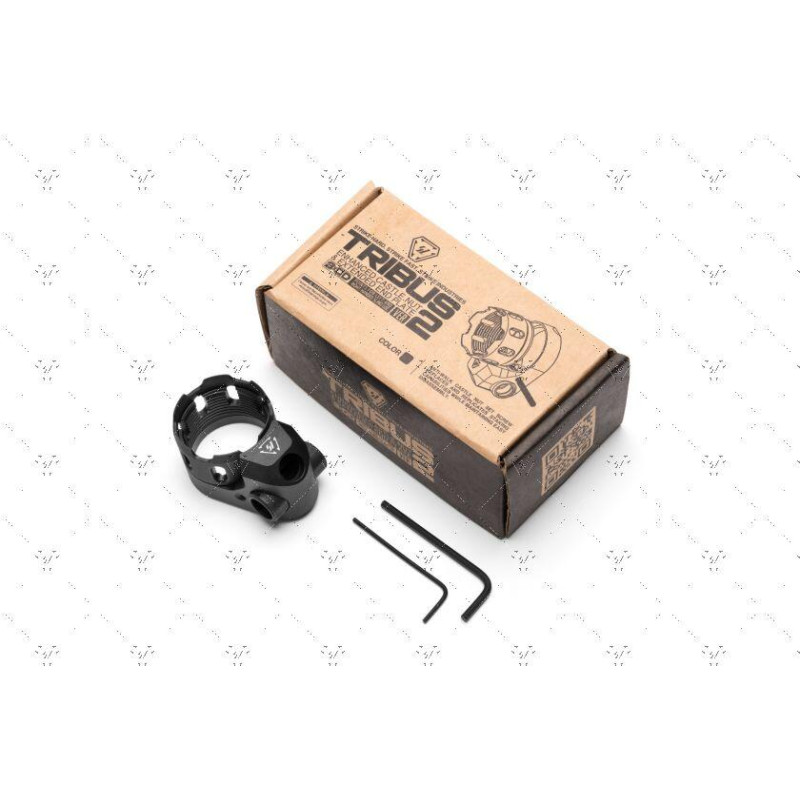 SI-AR-TRIBUS-BK Гайка для трубы приклада SI TRIBUS Enhanced Castle Nut & Extended End Plate Version