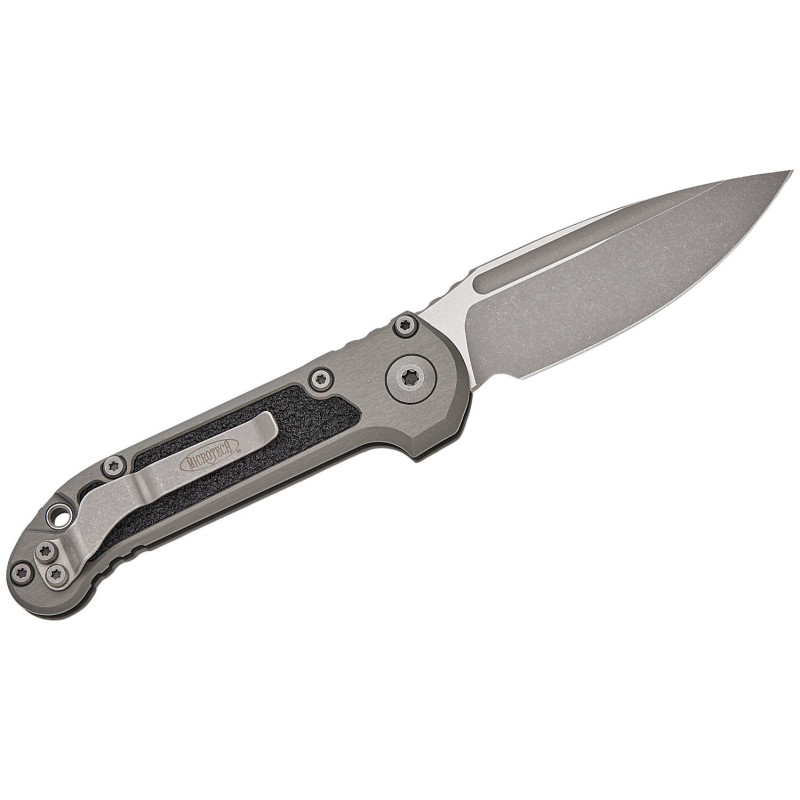 Нож Microtech L.U.D.T. S/E  Gen III,  apoc клинок, рукоять natural clear