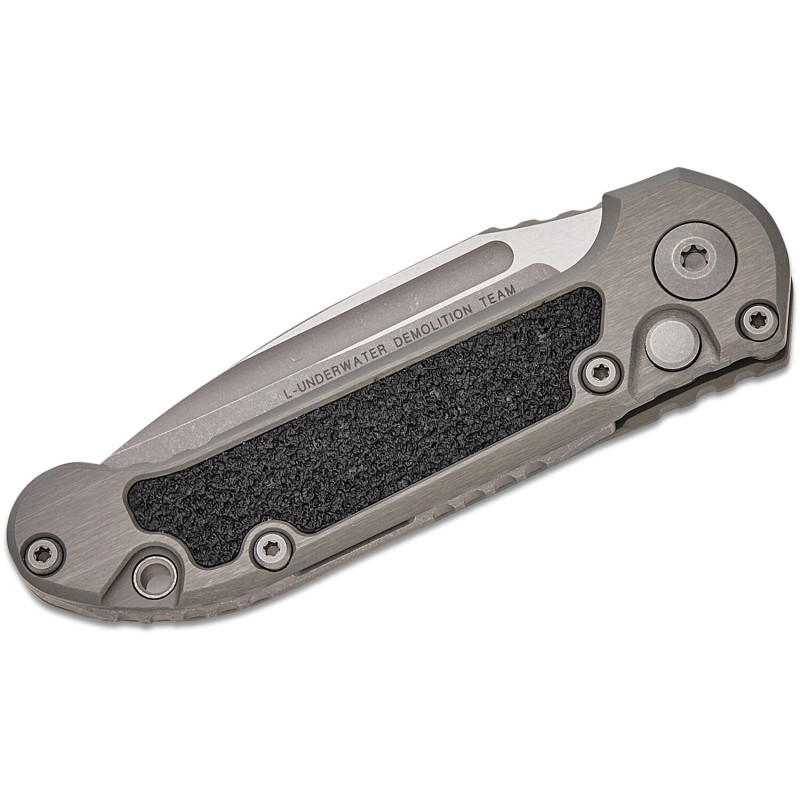 Нож Microtech L.U.D.T. S/E  Gen III,  apoc клинок, рукоять natural clear