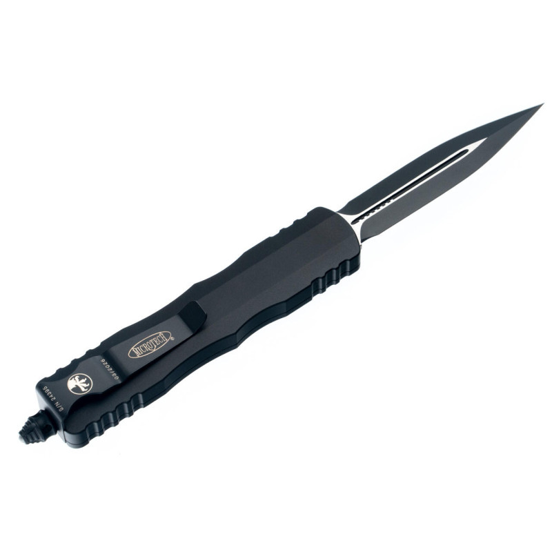 Нож Microtech Dirac D/E OTF, Black Tactical Standard