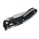 Нож Microtech Amphibian Ram-Lok, клинок полусерр. Stwsh Fluted,  рукоять черная G10