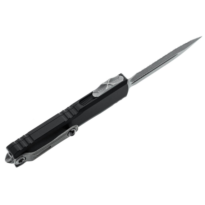 Нож Microtech Ultratech Gen IV OTF D/E серрейтор Apoc Black