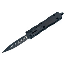 Нож Microtech Dirac D/E OTF, Black Tactical Standard