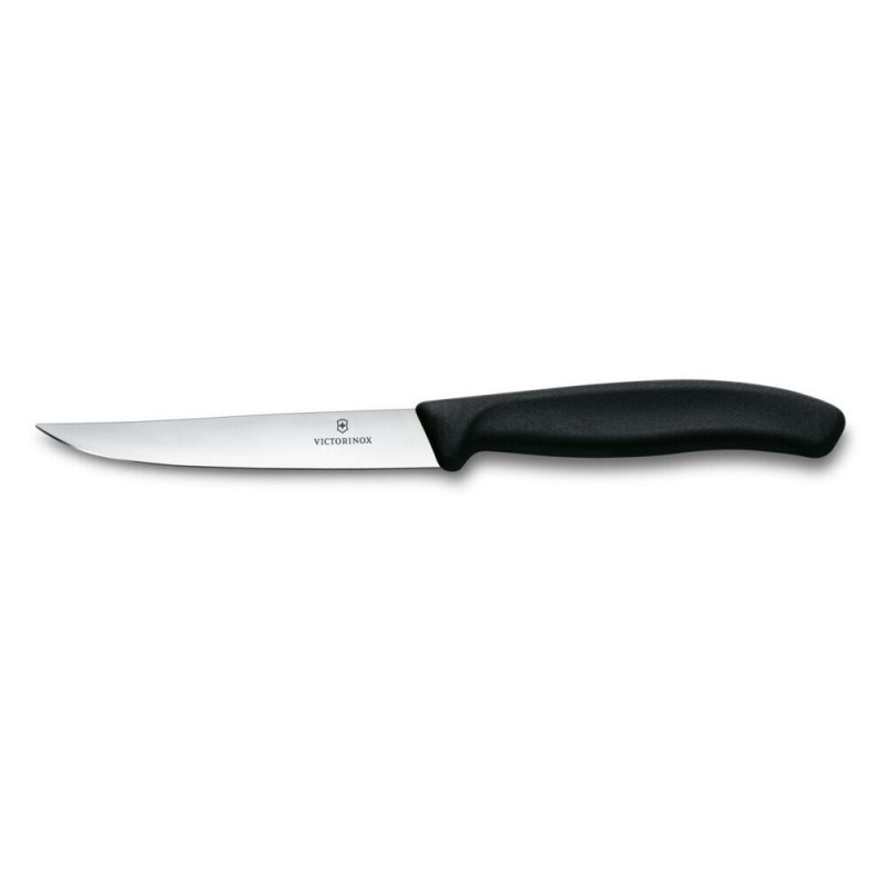 Нож кухонный столовый Victorinox SwissClassic 11 см, черный