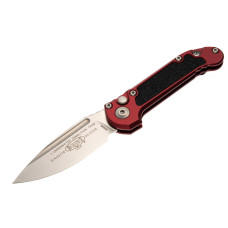 Нож Microtech L.U.D.T. S/E Gen III,  stonewash клинок, рукоять merlot