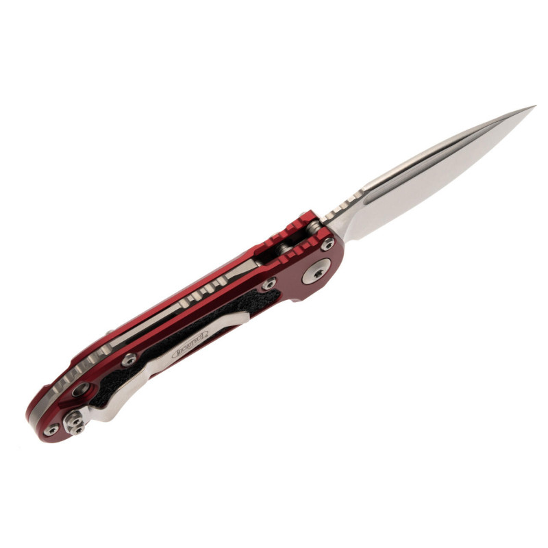 Нож Microtech L.U.D.T. S/E Gen III,  stonewash клинок, рукоять merlot