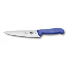 Нож кухонный разделочный Victorinox Fibrox 19 см, синий