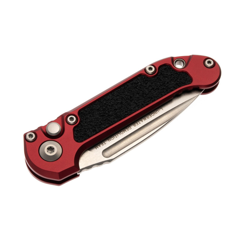 Нож Microtech L.U.D.T. S/E Gen III,  stonewash клинок, рукоять merlot