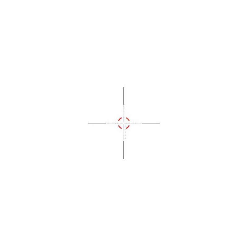 Оптичний приціл TRIJICON Credo 1-6x24 (30 мм) illum. MRAD Segmented Circle FFP Red