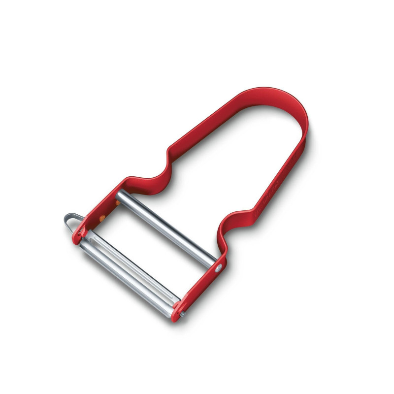 Овощечистка Victorinox REX Red, красная, односторонняя гладкая РК