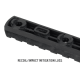 Планка Пикатинни Magpul Polymer 9 Slots M-Lok System - Black