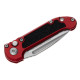 Нож Microtech L.U.D.T. S/E Gen III,  stonewash клинок, красная рукоять
