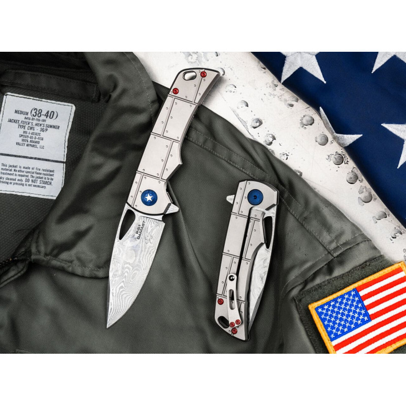 Нож Boker Plus  "P-51 Damast"
