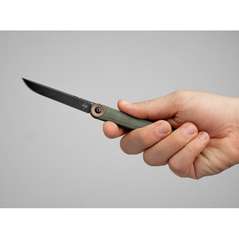 Нож Boker Plus "Kaizen Green Canvas Micarta"