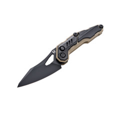 Нож Hightron Spectron, M390, GFN, черный, черный клинок