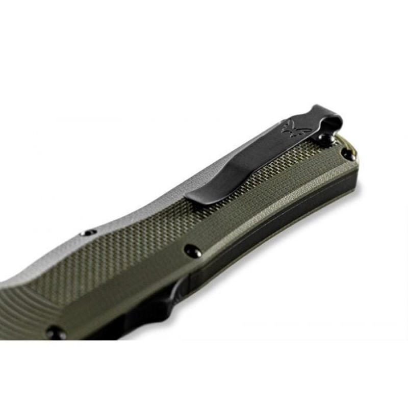Нож Benchmade "Autocrat Olive", OTF, Auto