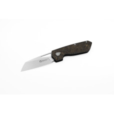 Нож Maserin W2, M390,  fat carbon, черно-золотистый