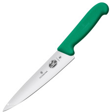 Ніж кухонний обробний Victorinox Fibrox 15 см зелений