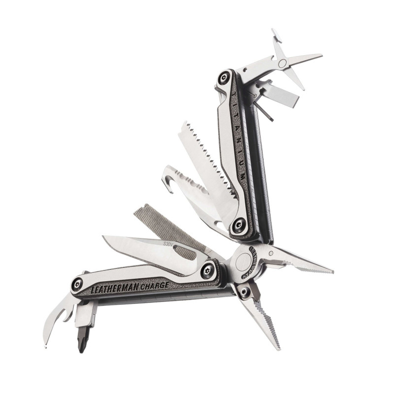 Мультиинструмент Leatherman Charge TTI Plus, нейлоновый чехол, метрические биты