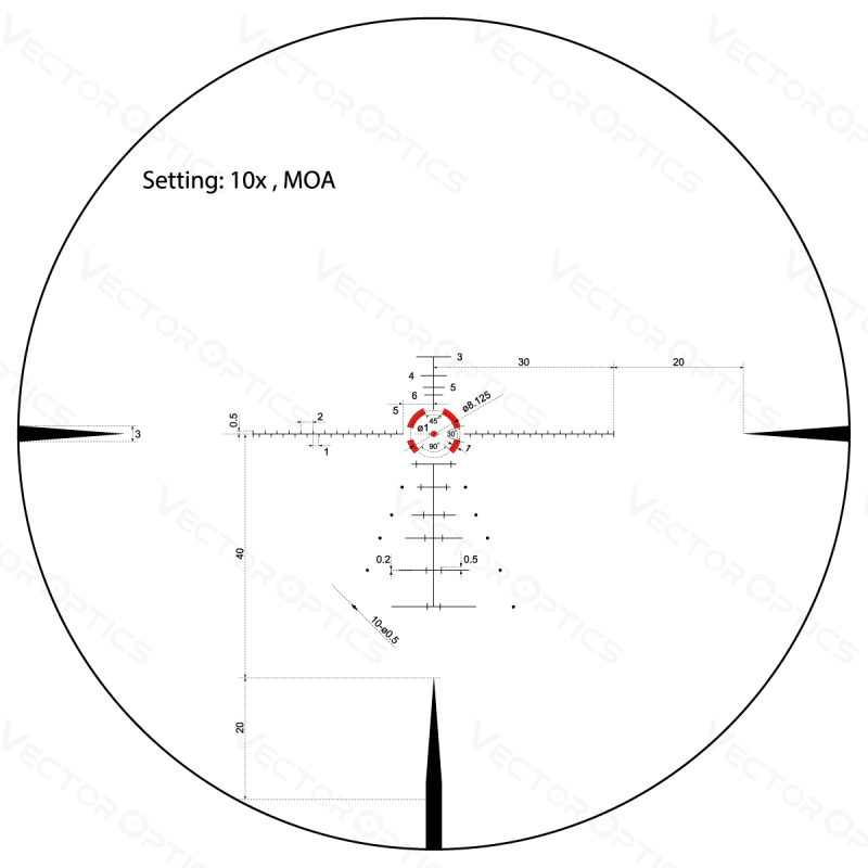 Прицел оптический Vector Optics Constantine 1-10x24 (30 мм) illum. SFP