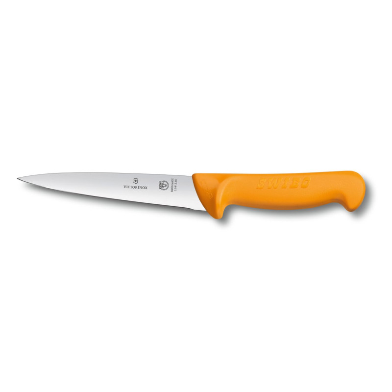 Ніж кухонний Victorinox Swibo, Sticking, оранжевий, 15 см