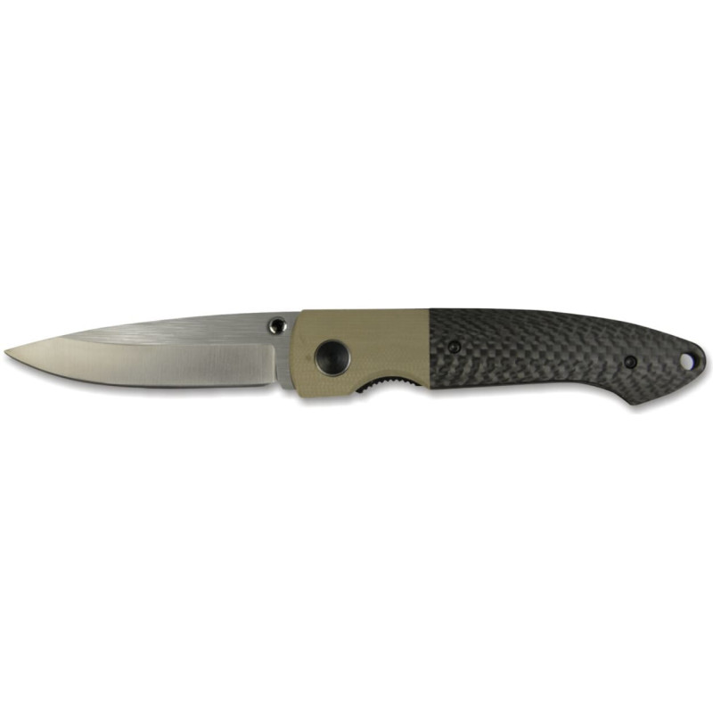 Нож Maserin Explorer, D2, carbon fiber