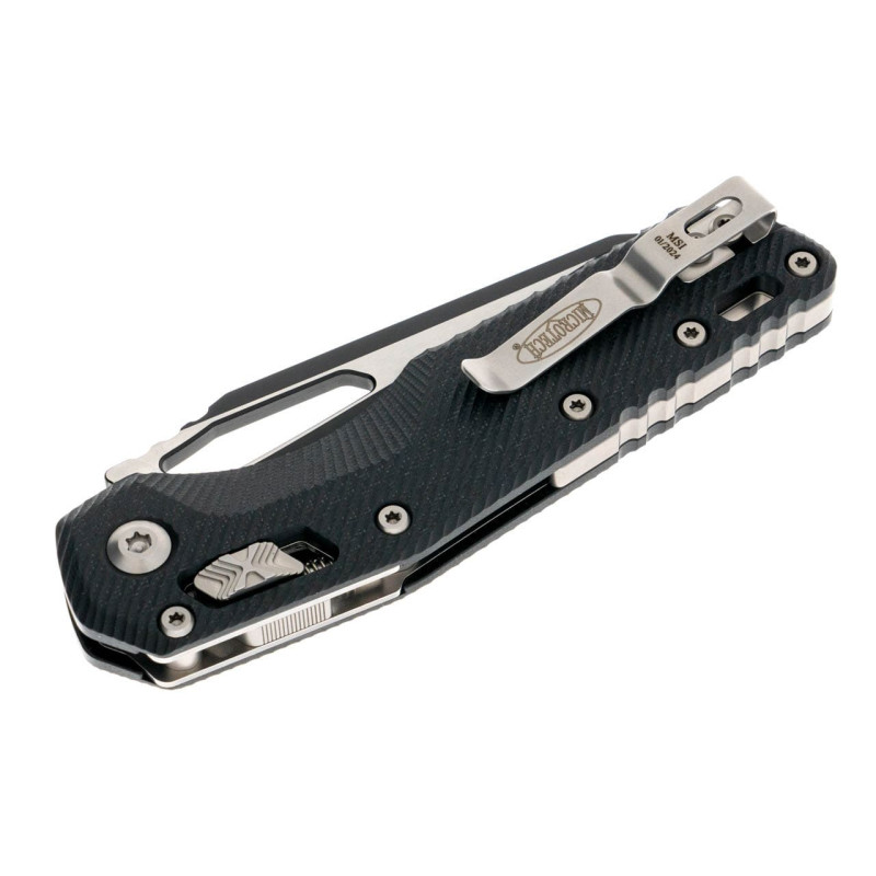 Нож Microtech MSI SE, fluted black, G10, черный