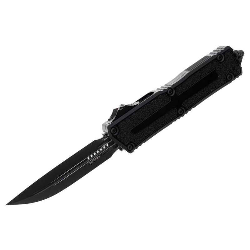 Нож Microtech Scarab II Gen III D/E-S, tactical, черный