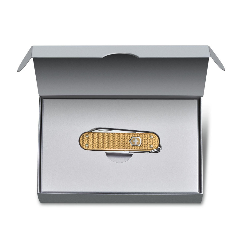 Нож Victorinox Classic SD Precious Alox Brass Gold