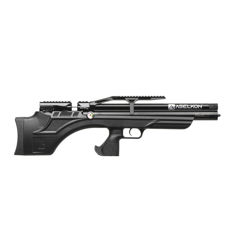 Пневматическая PCP винтовка  Aselkon MX7-S Black  кал. 4.5