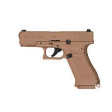 Пневматичний пістолет Umarex Glock 19X TAN Blowback кал 4,5 мм (з затримкою)