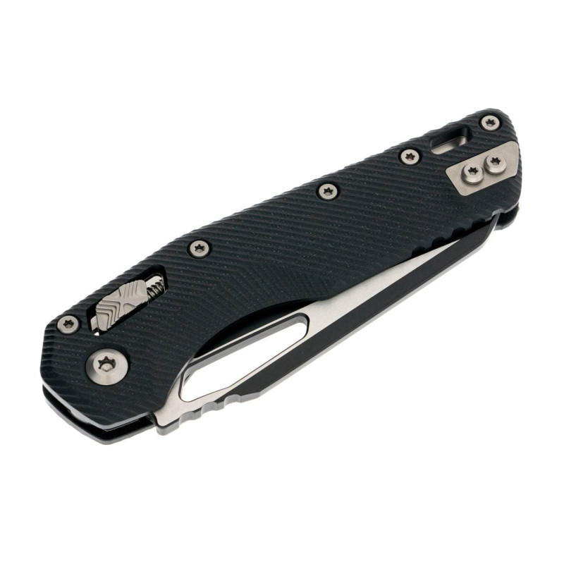 Нож Microtech MSI SE, fluted black, G10, черный