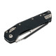 Нож Microtech MSI SE, fluted black, G10, черный