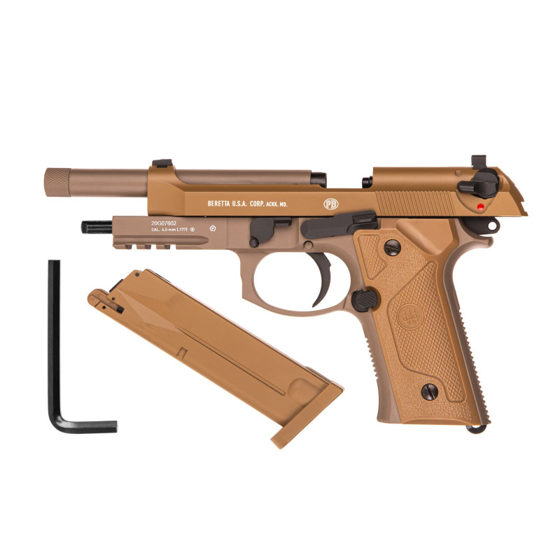 Пневматический пистолет Umarex Beretta Mod. M9A3 FM  Blowback кал. 4,5 мм (с затворной задержкой)
