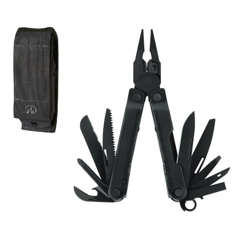 Мультиинструмент Leatherman Rebar Black, чехол Molle