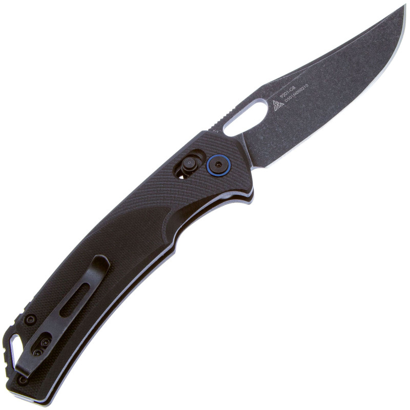 Нож SRM Retreiver 9201-GB, D2, G10, черный