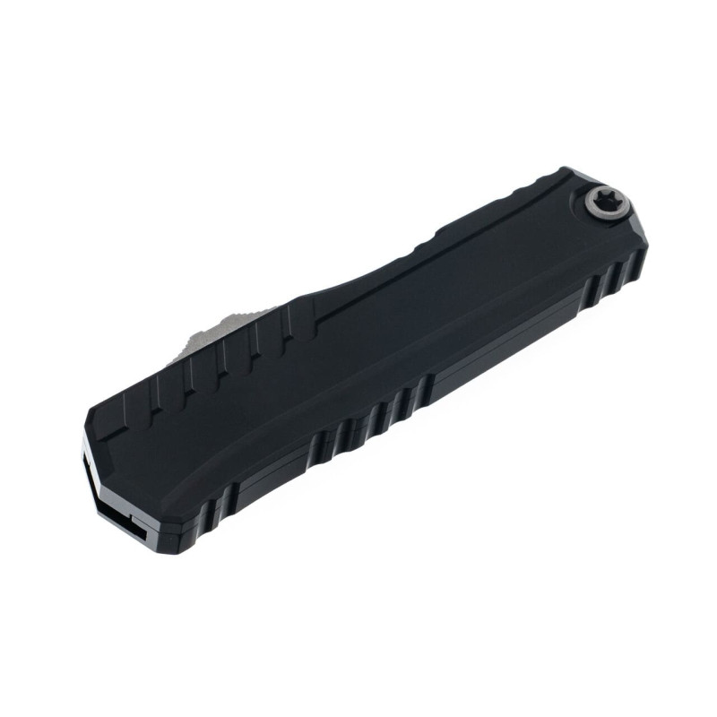 Нож Microtech Cypher II D/E OTF, Apoc, черная рукоять