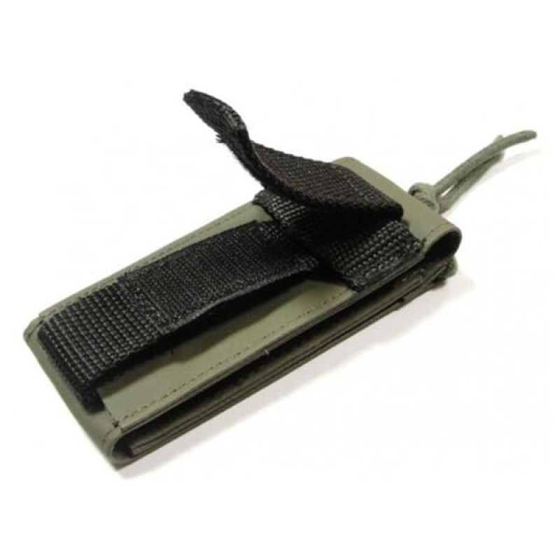 Чехол поясной Victorinox, олива (111 мм, 2-4 слоя)