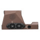 SORX1002 Прицел коллиматорный Sig Optics ROMEO-X PRO FOOTPRINT, OPEN, 2 MOA DOT&32 MOA CIRCLE, FDE