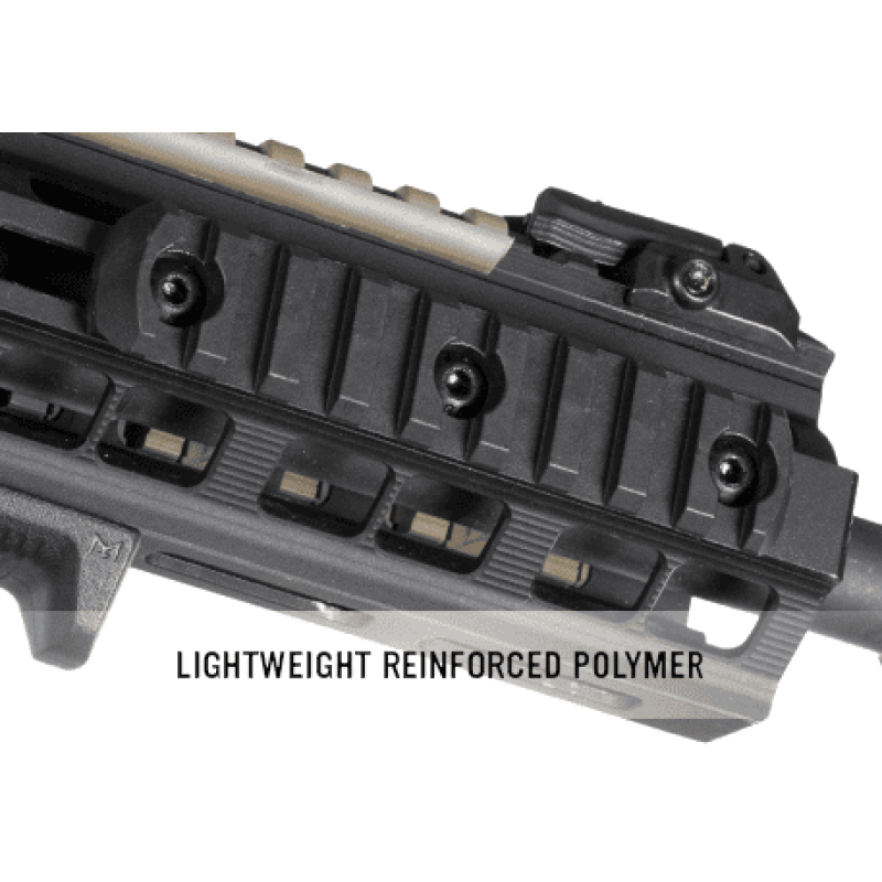 Планка Пикатинни Magpul Polymer 9 Slots M-Lok System - Black