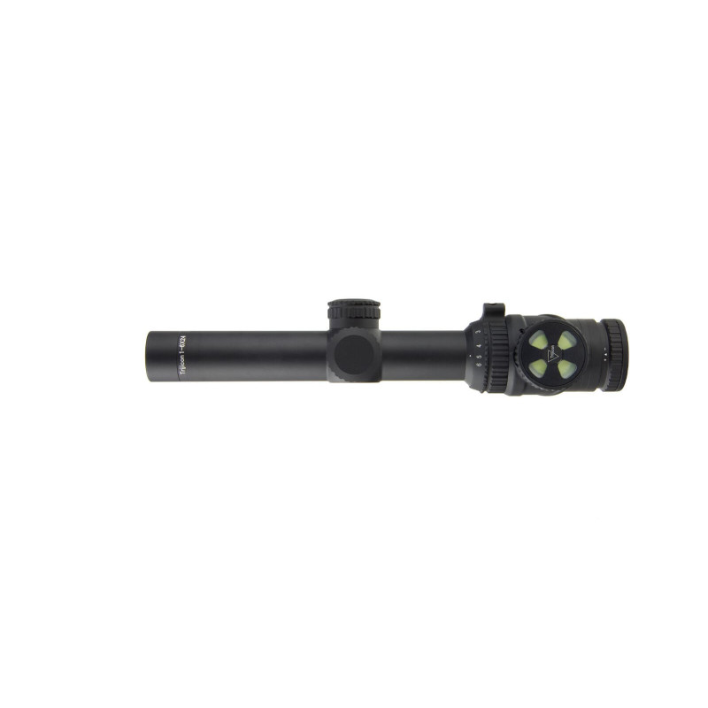 Оптичний приціл TRIJICON AccuPoint 1-6x24 (30 мм) illum. BAC Green Triangle Tritium/Fiber Optics SFP