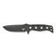 Нож Benchmade "Sibert Adamas", фикс, паракорд, чёрный